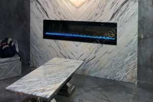 камин из мрамора